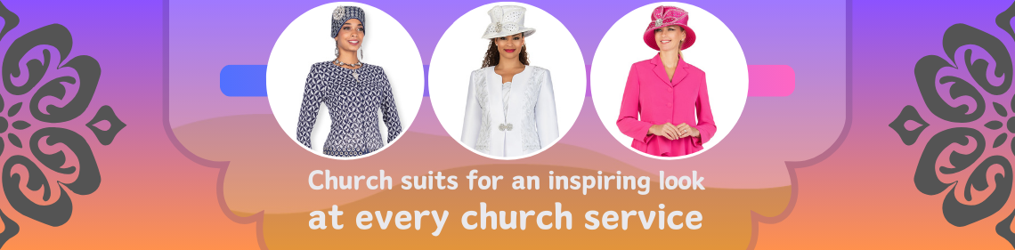 Church suits for an inspiring look at every church service.